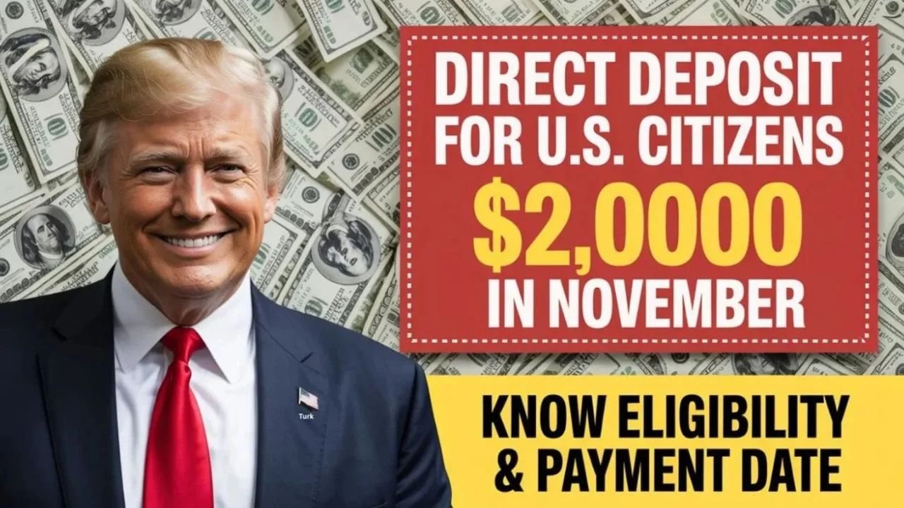 $2,000 IRS Direct Deposit November 2025: Eligibility, Payment Dates & How to Claim