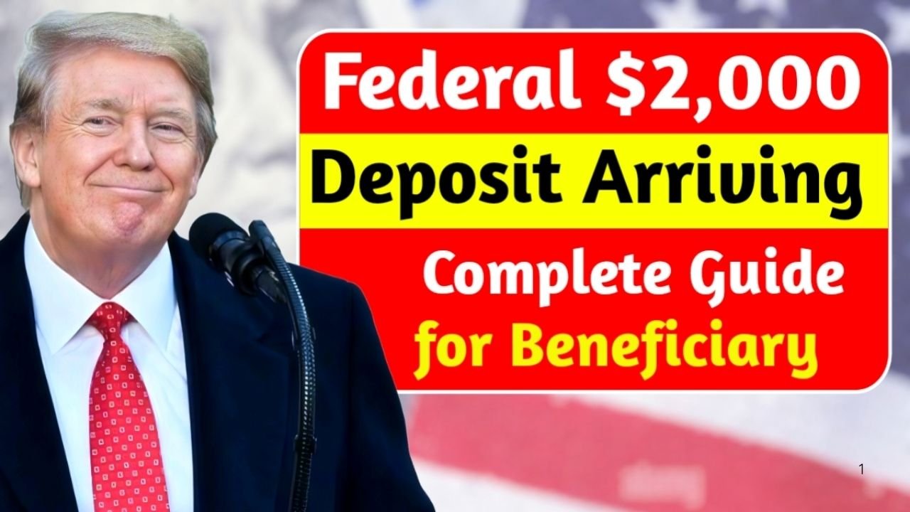 Federal $2,000 Deposit in November 2025: Complete Guide for All Beneficiaries